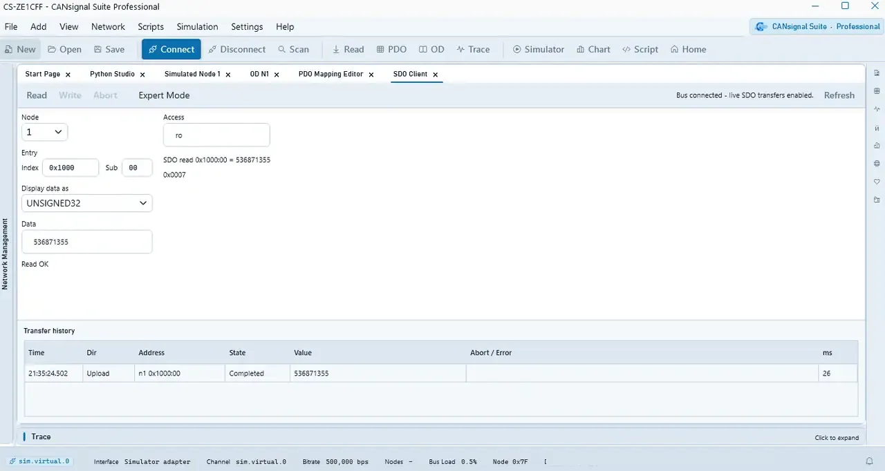 SDO Client