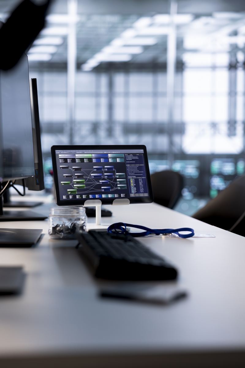 Software development on a computer