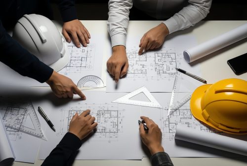 vecteezy_architects-and-engineers-collaborating-on-blueprints-for-a_73840175